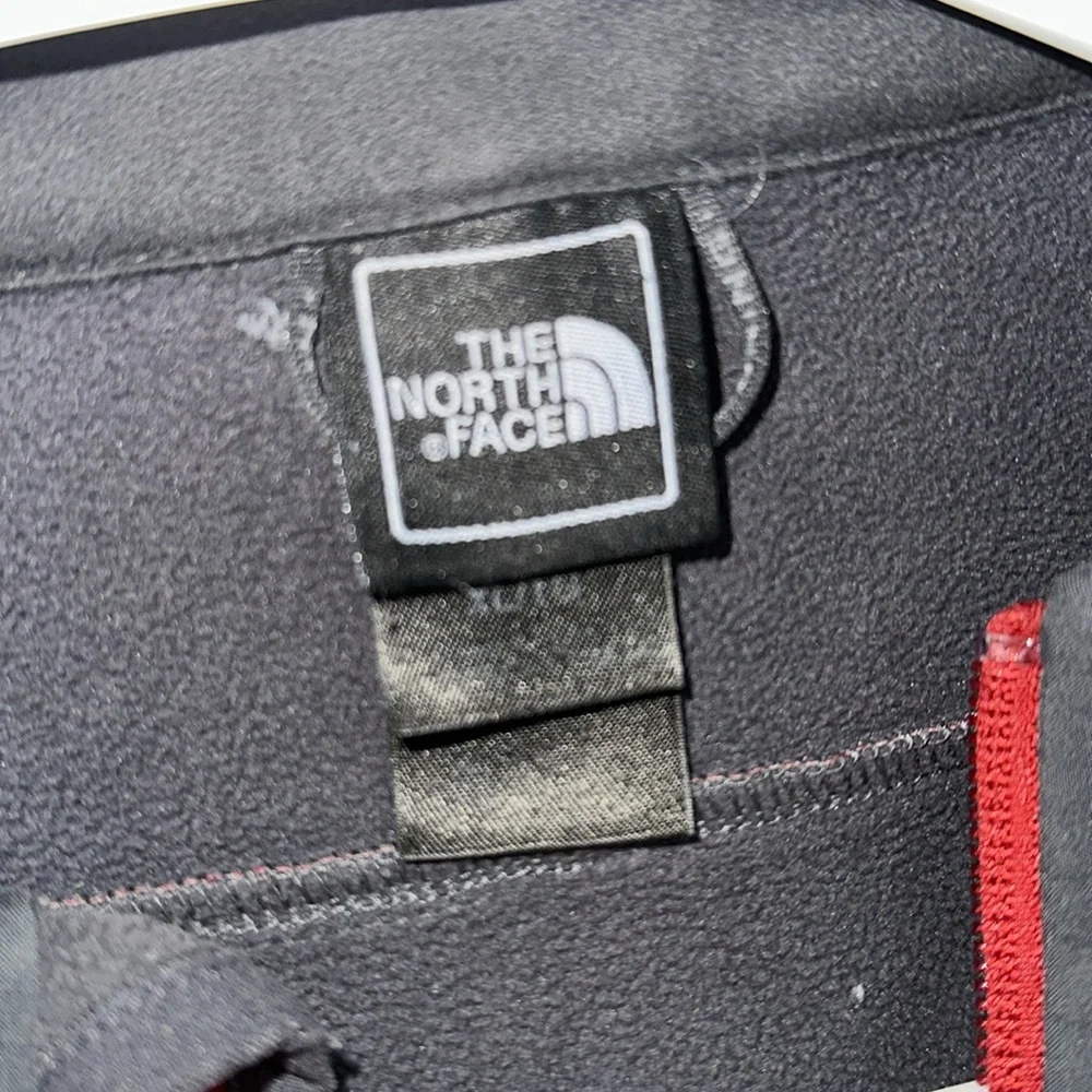 The North Face Jacket‎ Coat Maroon Grey XL Zip Up Front